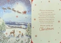 Son & Partner Christmas - Large Traditional Deer
