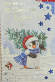 Someone Special Christmas - Large Cute Penguin