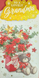 Grandma Christmas - Slim Cute Flower Box