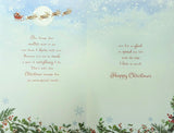 Husband Christmas - Large 8 Page Traditional Scene