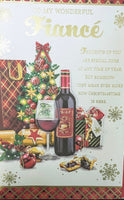 Fiancé Christmas - Large 8 page Words Traditional