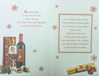 Fiancé Christmas - Large 8 page Words Traditional