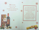Fiancé Christmas - Large 8 page Words Traditional