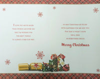 Fiancé Christmas - Large 8 page Words Traditional