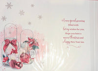 Granddaughter Christmas - Traditional Flowers Fabulous