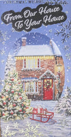 From Our House To Your House Christmas - Slim Snowy Scene