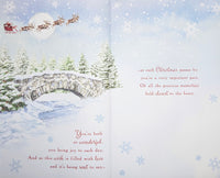 Mum & Dad Christmas - Large 8 Page Traditional Scene