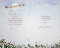 Mum & Dad Christmas - Large 8 Page Traditional Scene