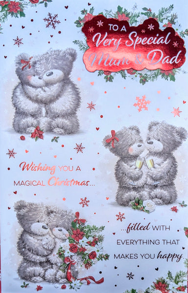 Mum & Dad Christmas - Large 8 Page Cute