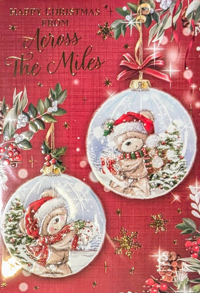 Across The Miles Christmas - Cute 2 Baubles