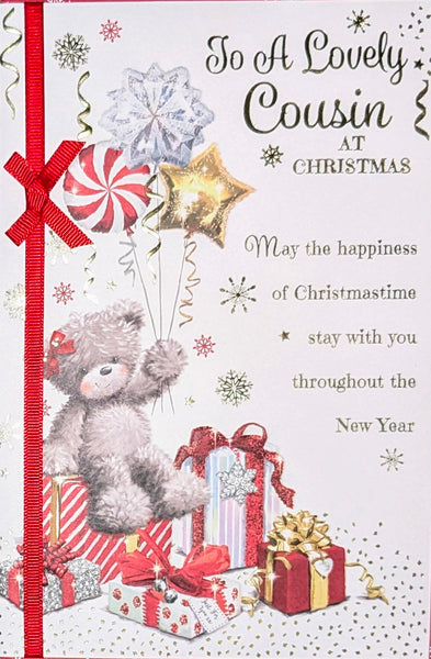 Cousin Christmas- Cute Gift Boxes & Balloons