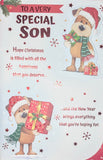 Son Christmas - Cute Dogs & Words