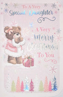 Daughter Christmas - Cute Pink Trees