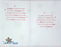 Grandson Christmas - Large 8 page Cute