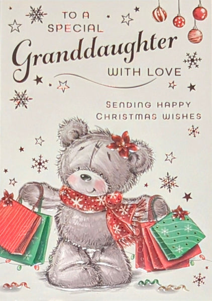 Granddaughter Christmas - Cute Shopping Special