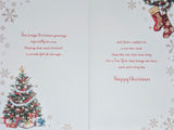 From Our House To Your House Christmas - Traditional Fireplace & Words