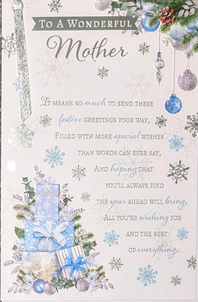 Mother Christmas - Traditional Gift Boxes & Words