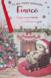 Fiance Christmas - Cute Bear In Chair