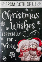 From Both Of Us Christmas - Cute Wishes Silver