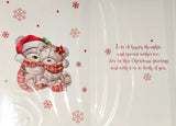 Auntie & Uncle Christmas - Cute Merry Gold