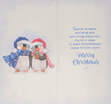 Son & Daughter In Law Christmas - Slim Cute Penguins