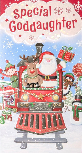 Goddaughter Christmas - Slim Santa Train