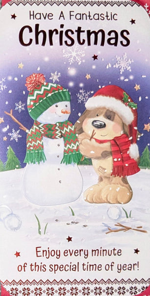 Open Christmas - Slim Cute Snowman