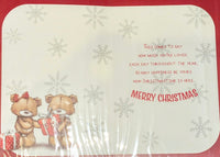 Nan & Grandad Christmas - Cute Bears Red