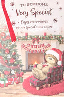 Someone Special Christmas - Cute Bear In Chair