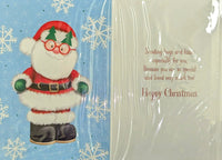 Great Grandson Christmas - Santa In Glasses