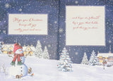 Special Couple Christmas - Large Traditional Snowman