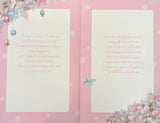 Fiancee Christmas - Large 8 Page Pink Trees