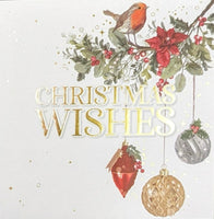 Box Of 10 Christmas Cards - Robin