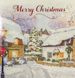 12 Pack Of Christmas Cards - Outdoor Scene