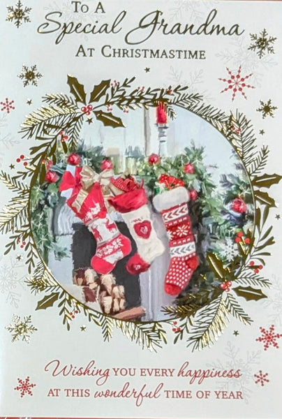 Grandma Christmas - Traditional Stockings