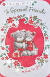 Friends Christmas - Cute Bears In Circle