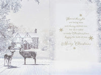 Granddaughter & Husband Christmas - Traditional Deer