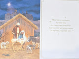 Open Christmas - Religious Nativity Scene