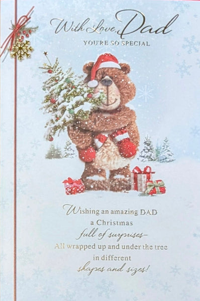 Dad Christmas - Cute Words