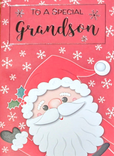 Grandson Christmas - Santa