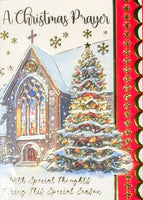 A Christmas prayer - Church & Tree