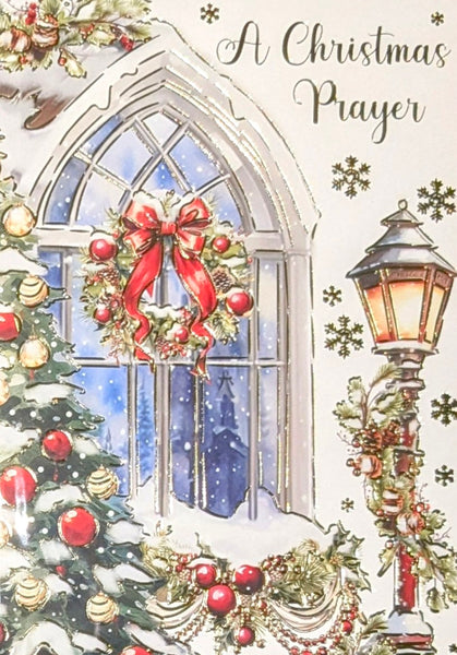 A Christmas prayer - Window & Streetlight