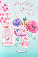 Open Female Birthday - Traditional Gin & Flowers