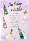 Open Female Birthday - Cocktails Wishes