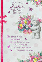 Sister Birthday - Large Cute Bouquet & Words