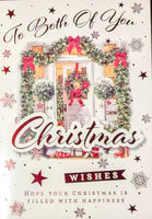 To Both Of You Christmas - Traditional White Door