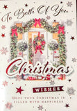 To Both Of You Christmas - Traditional White Door