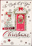 To Both Of You Christmas - Traditional Red Door