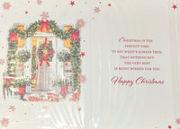 Friends Christmas - Traditional White Door