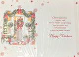 Friends Christmas - Traditional White Door